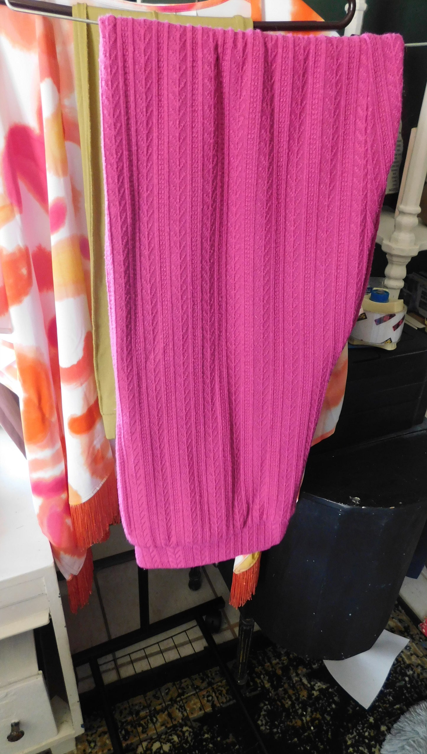 1980's Pink Medium Leggings
