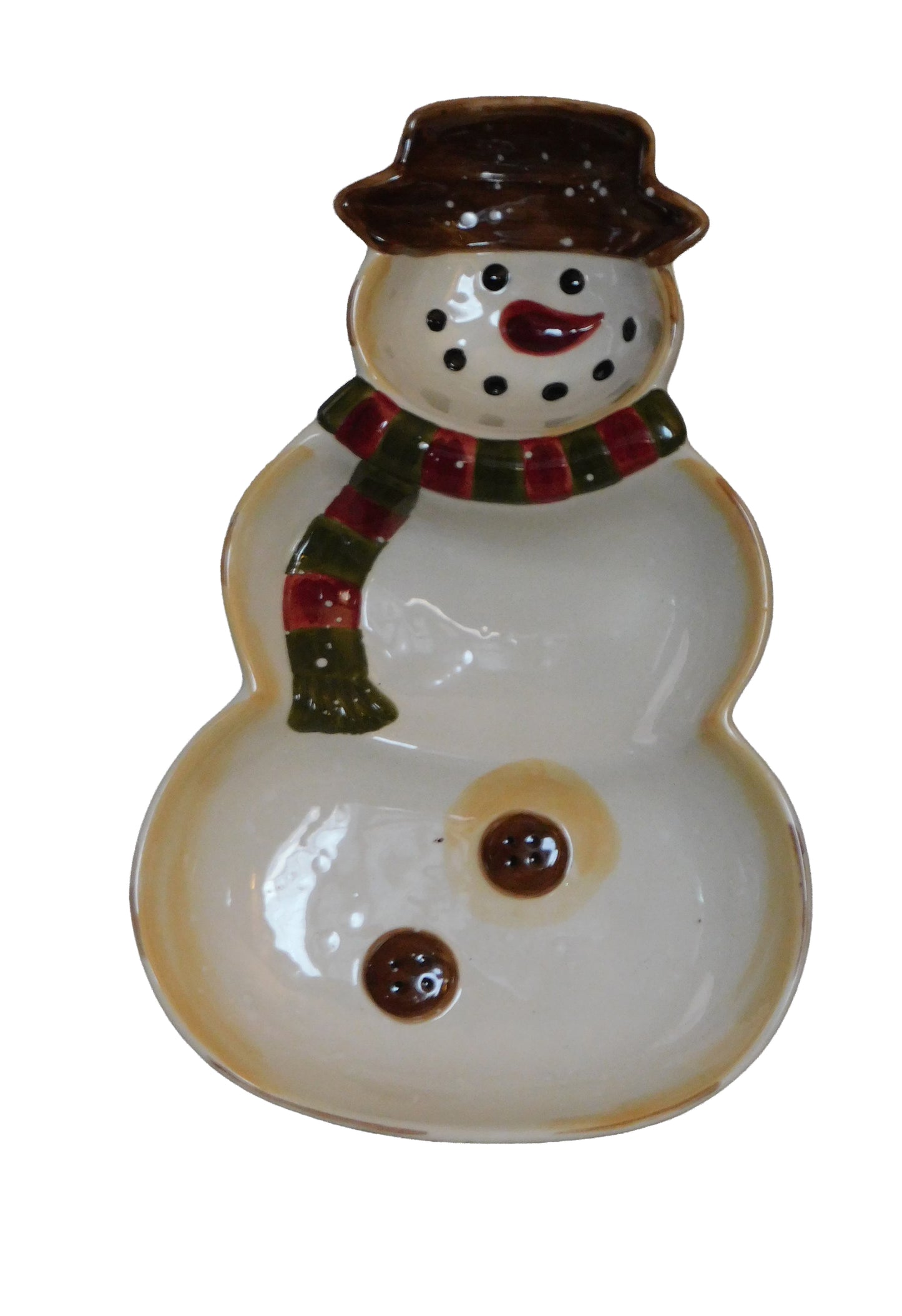 Snowman Platter