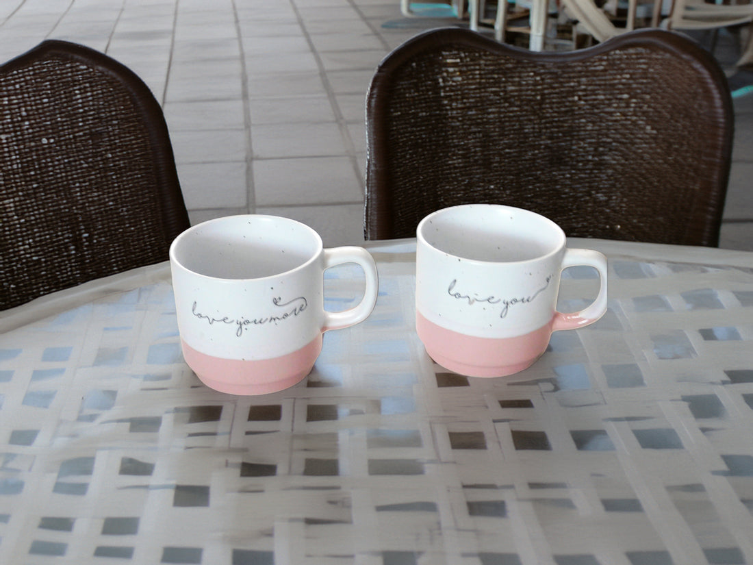 Vintage Mugs/You & Me