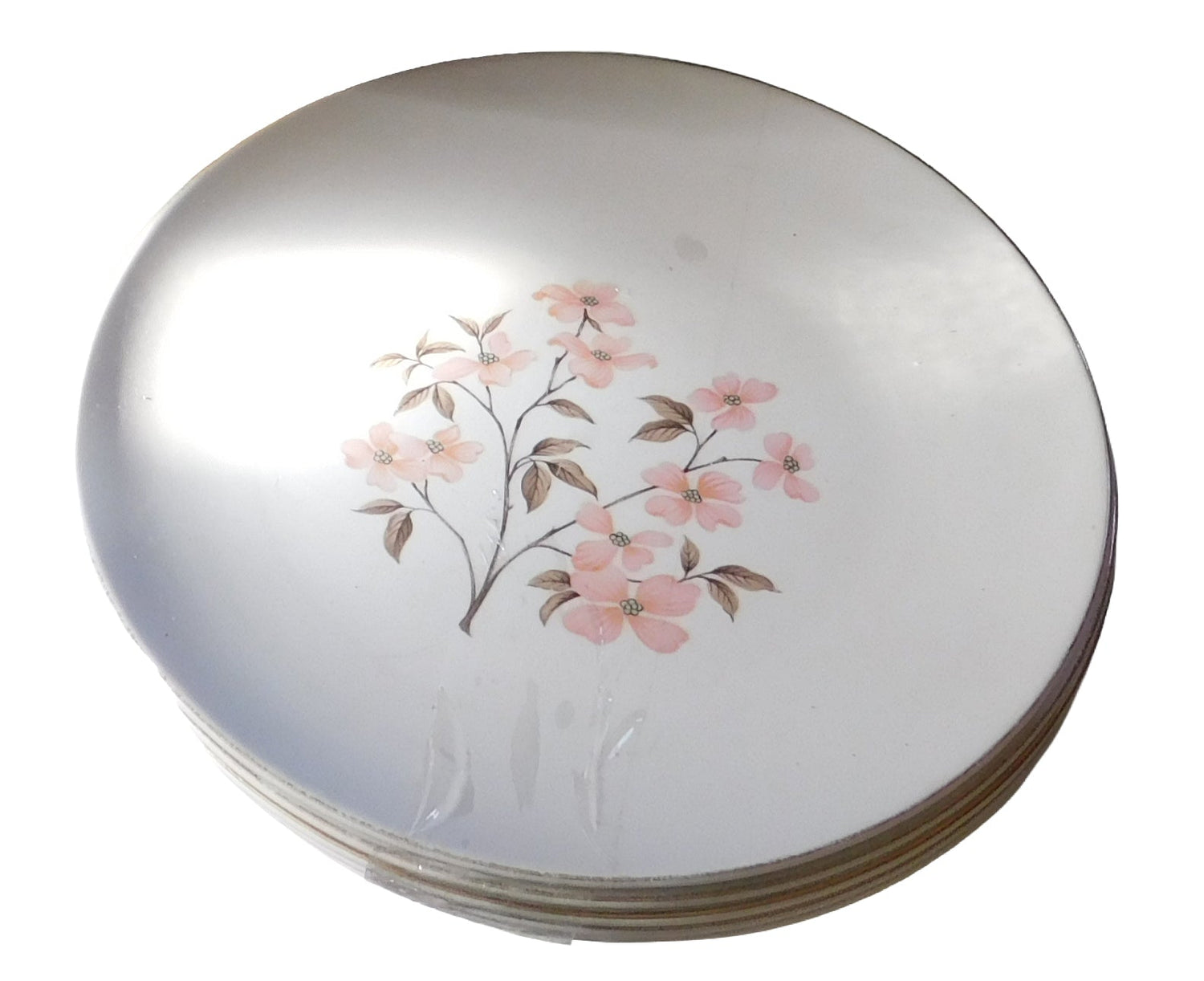 Vintage Pink Dinner Plates