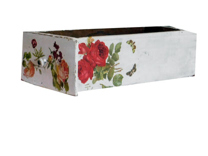 Shabby Chic Antique Wood Box