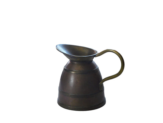 Vintage Copper & Brass Pitcher