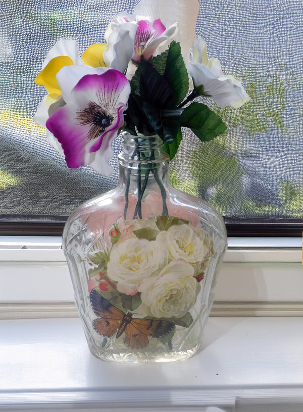 Glass Bottle Vase