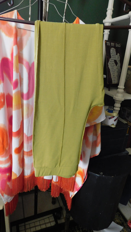 1980's Lime Green Leggings