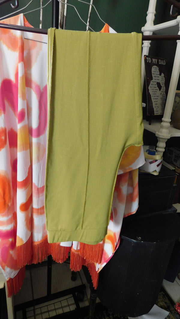 1980's Lime Green Leggings