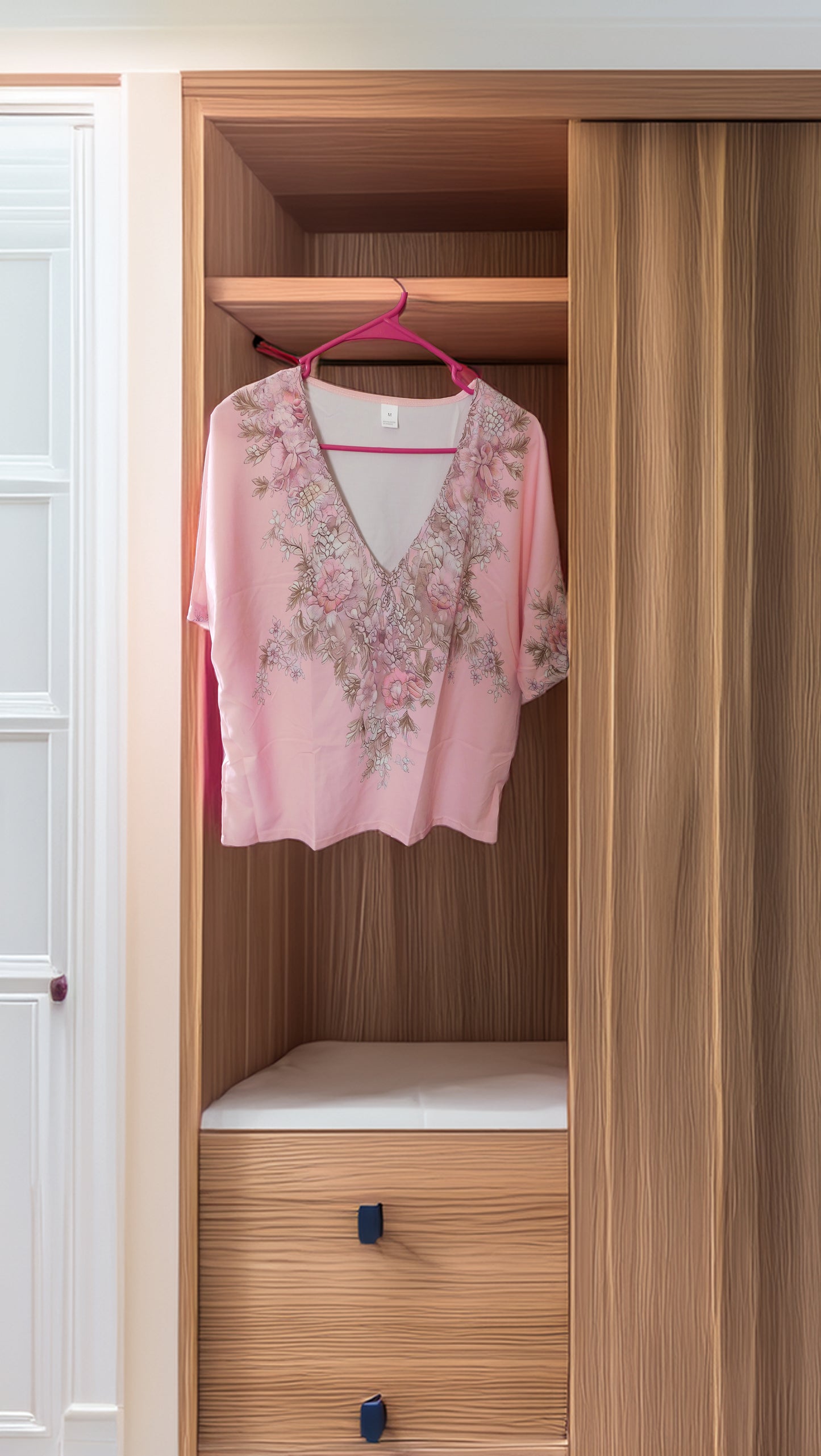 Pink Floral Shirt