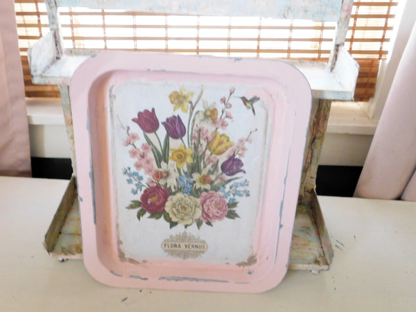 Pink Metal Tray