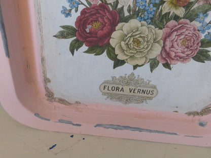 Pink Metal Tray