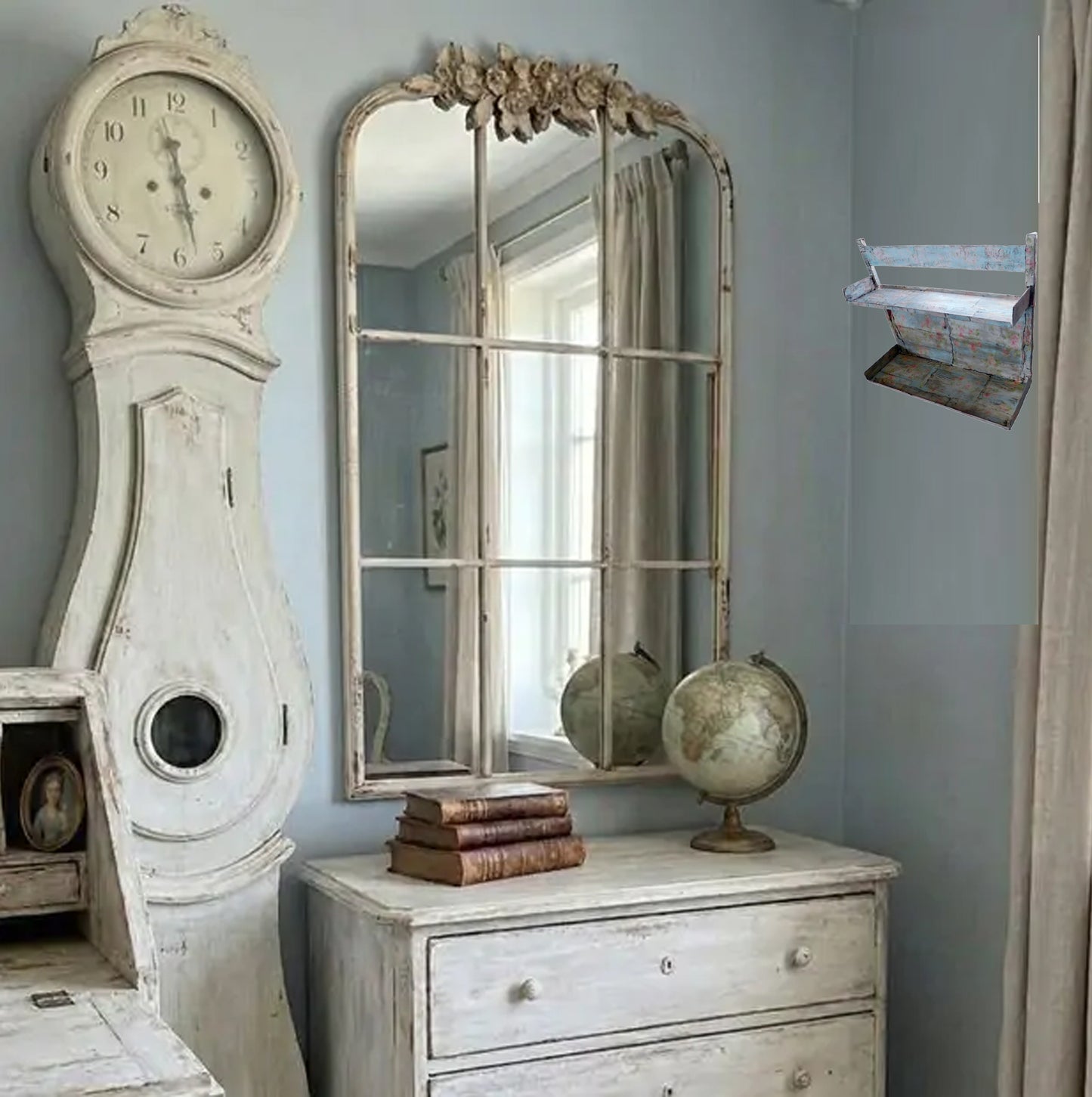 Étagères Shabby Chic