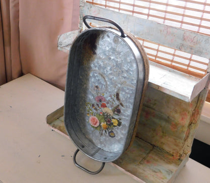 Oval Metal Tray