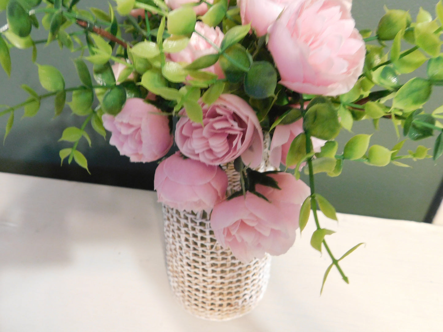Wicker/Rattan Vase