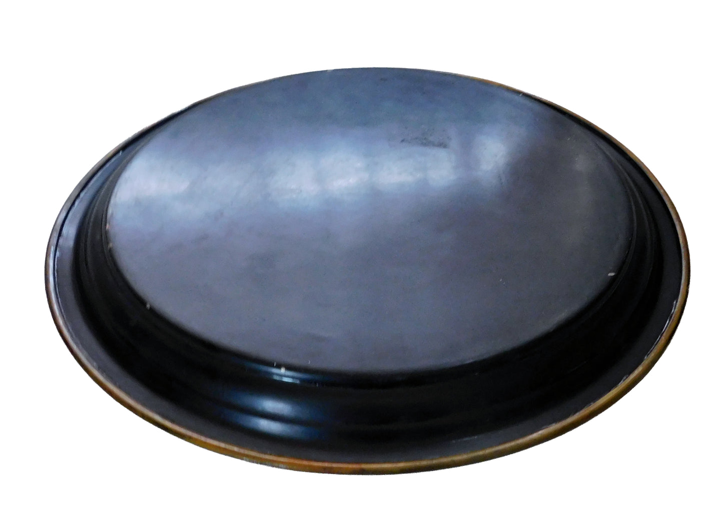 Vintage Round Metal Tray