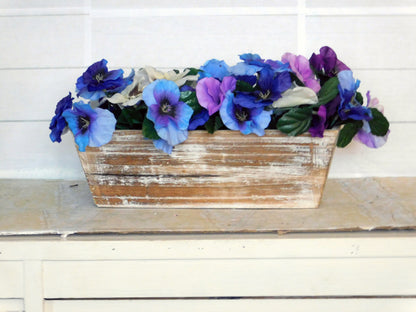 Wood Box Floral Arrangement